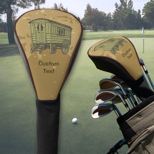 Gipsy Caravan Wagon Golf Headcover