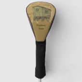Gipsy Caravan Wagon Golf Headcover (Vorderseite)