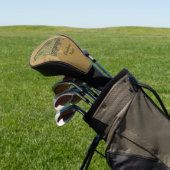 Gipsy Caravan Wagon Golf Headcover (In SItu)