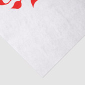 Gipsy Christmas Elegante Blumengestühle Wirbel Wei Seidenpapier (Detail)