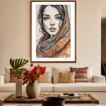 Gipsy-Ehefrau - Druck