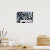 Gipsy Street Art Las Palmas Fortune Teller Poster (Küche)