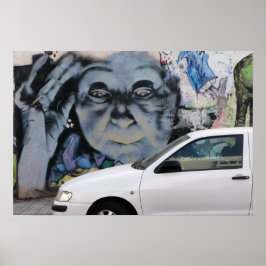 Gipsy Street Art Las Palmas Fortune Teller Poster