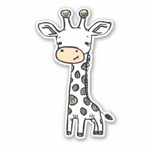 Giraaffe Essential T-Shirt_2 Aufkleber (Vorderseite)