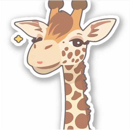 Giraaffe Essential T-Shirt Aufkleber (Vorderseite)