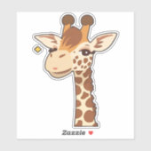 Giraaffe Essentials T-Shirt Aufkleber (Blatt)