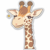 Giraaffe Essentials T-Shirt Aufkleber (Vorderseite)