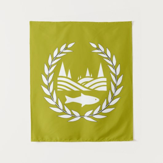 Giradan Flag - Kleines Tapestri Wandteppich (Vorderseite)