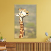 Giraffa (Giraffa camelopardalis) Leinwanddruck (Insitu (Wohnzimmer))