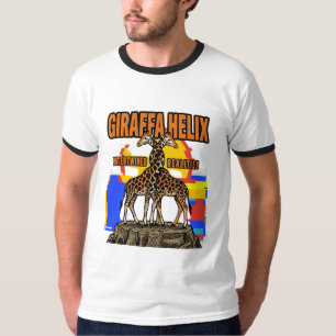 Giraffa Helix verwobene Schönheiten T-Shirt