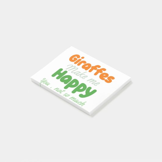 Giraffa Post-it Klebezettel (angewinkelt)