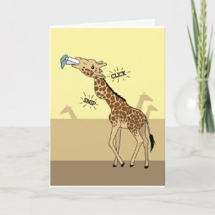 Giraffe #18 erhalten gut karte