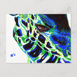 Giraffe 1 postkarte
