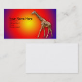 GIRAFFE #1 VISITENKARTE (Vorne/Hinten)