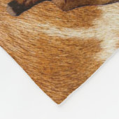 Giraffe 1A Fleecedecke (Ecke)