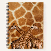 Giraffe 1A SpiralNotebook Notizblock (Vorderseite)