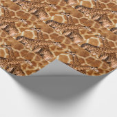 Giraffe 1A Wrapping Paper Geschenkpapier (Ecke)