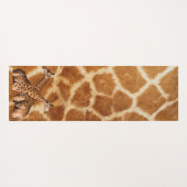Giraffe 1A Yogamatte (Rückseite (Horizontal))