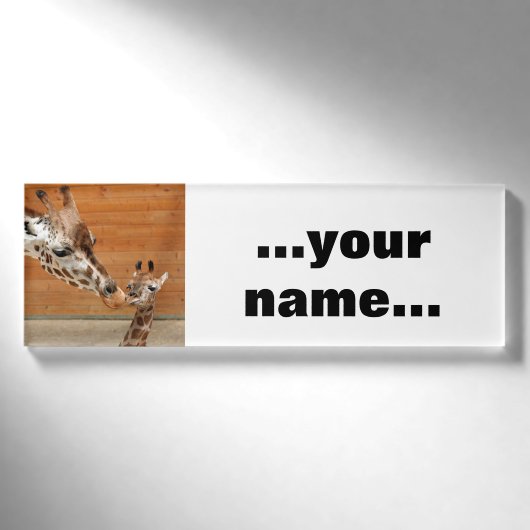 Giraffe_20151101_by_JAMFoto Namenschild (Vorderseite)