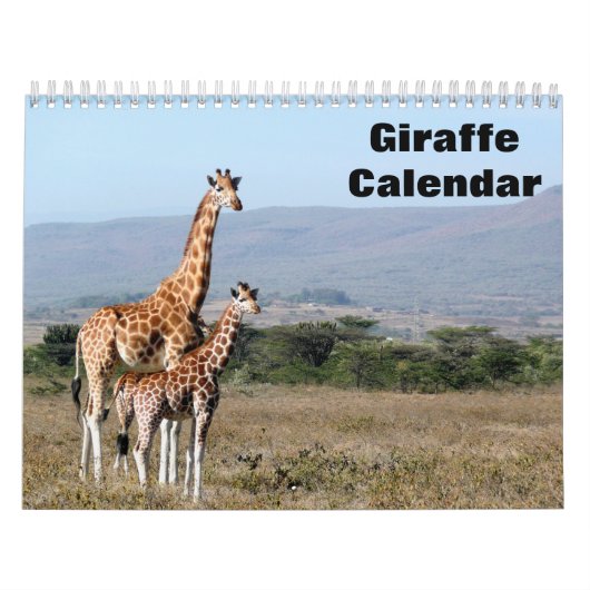 Giraffe 2027 kalender (Titelbild)