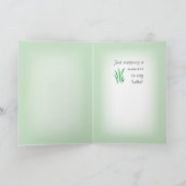 Giraffe 2751, die an Sie denkt Karte (Innenseite)