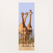 Giraffe 2 Optionen Yogamatte (Rückseite)