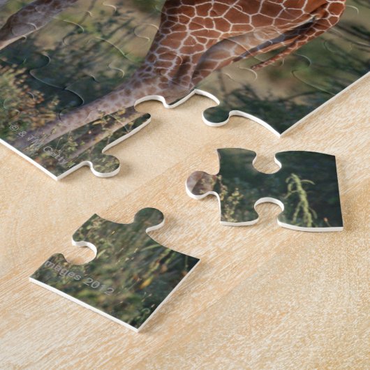 Giraffe 2 puzzle (Seite)