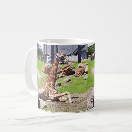 Giraffe #3 Tasse (Vorderseite Links)