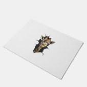 Giraffe _7 fußmatte (Schrägansicht)