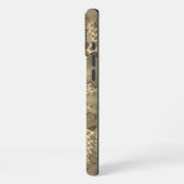 Giraffe Abstract Art Druck iPhone Hülle (Linke Seite)