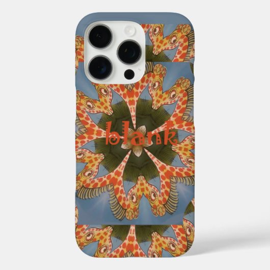 Giraffe Abstrakte Kunstdrucke Case-Mate iPhone Hülle (Rückseite)