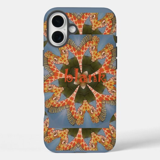 Giraffe Abstrakte Kunstdrucke Case-Mate iPhone Hülle (Rückseite)