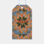 Giraffe Abstrakte Kunstdrucke Geschenkanhänger (Vorderseite)