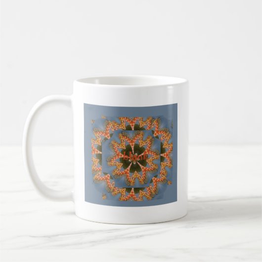 Giraffe Abstrakte Kunstdrucke Kaffeetasse (Links)