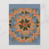 Giraffe Abstrakte Kunstdrucke Postkarte (Vorderseite)