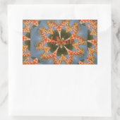 Giraffe Abstrakte Kunstdrucke Rechteckiger Aufkleber (Tasche)