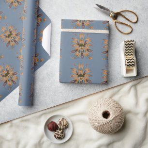 Giraffe Abstrakter Kunstdruck Geschenkpapier