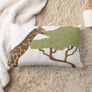 Giraffe, Acacia Lendenkissen