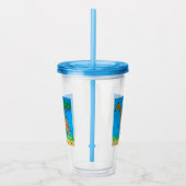 Giraffe - Acryl Tasse (Rechts)