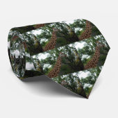 Giraffe_Adventure_Mens_Silk_Krawatte. Krawatte (Gerollt)