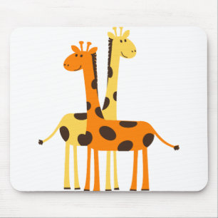 Giraffe Africa Safari Mousepad
