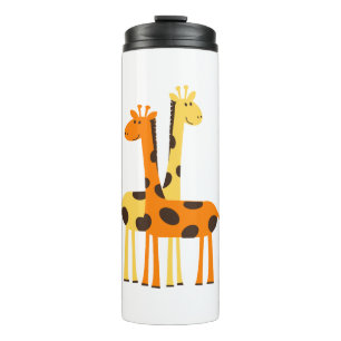 Giraffe Africa Safari Thermosbecher
