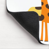 Giraffe africa safari wild mousepad (Ecke)