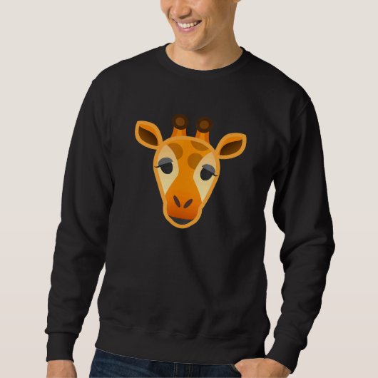 Giraffe African Animal Giraffe Sweatshirt (Vorderseite)