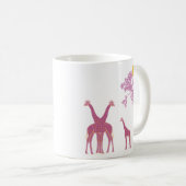 Giraffe African Safari Kaffeetasse (VorderseiteRechts)