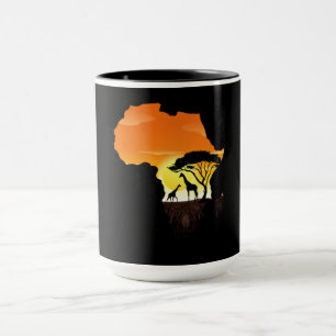 Giraffe Afrika Tier Tasse