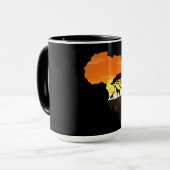Giraffe Afrika Tier Tasse (Vorderseite Links)
