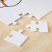 Giraffe als Astronaut in Kostüm Puzzle (Seite)