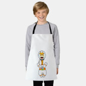 Giraffe als Astronaut in Kostüm Schürze (Getragen)