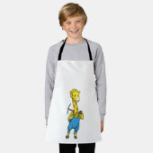 Giraffe als Miner mit Pickaxe Schürze (Getragen)